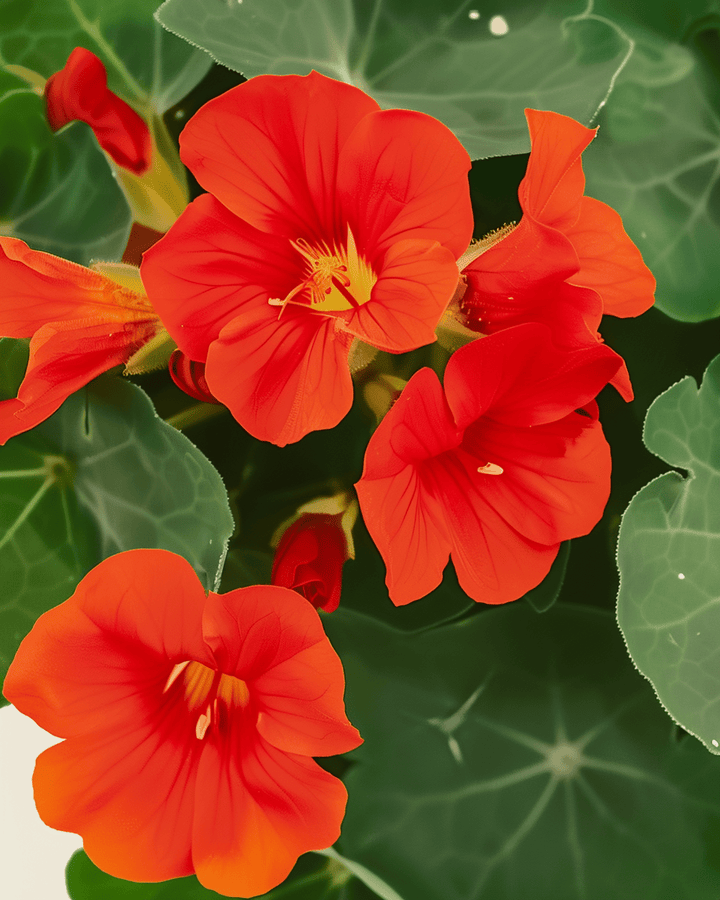 Nasturtium Empress Of India seeds (Tropaeolum majus) – organic annual