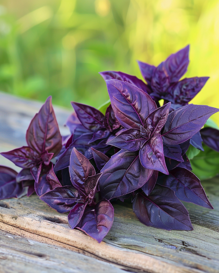 Basil Rosie seeds (Ocimum basilicum) – organic annual herb