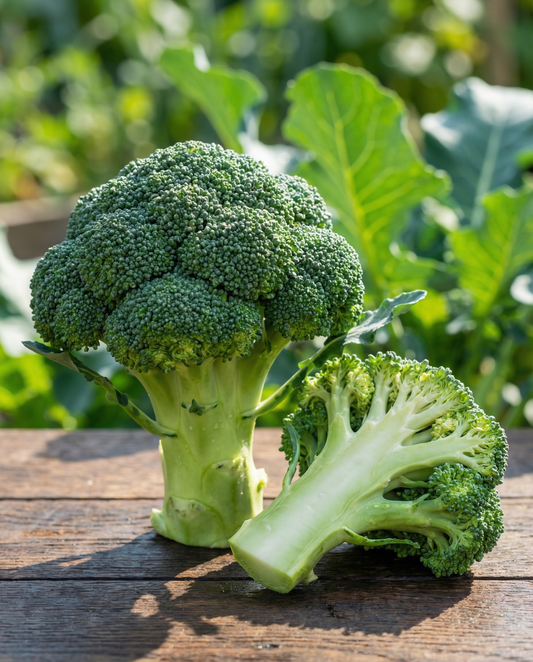 Broccoli Belstar F1 (Brassica oleracea) – organic annual vegetable seeds from SeedsChoice