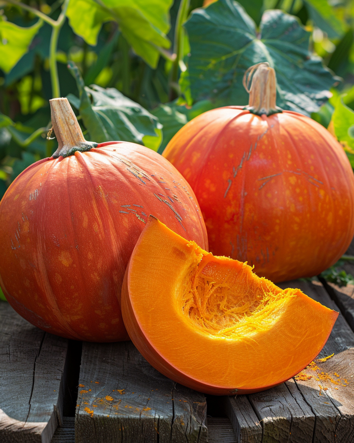 Pumpkin Rouge Vif D'etampes seeds (Cucurbita maxima) – organic annual vegetable
