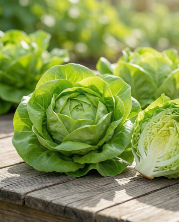 Lettuce May Queen (Lactuca sativa) – organic annual vegetable seeds from SeedsChoice