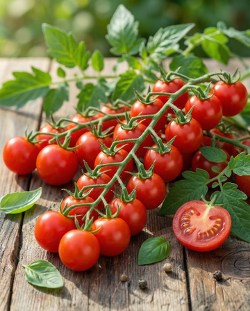 Cherry Tomato Sweetie (Solanum lycopersicum) – organic annual vegetable seeds from SeedsChoice