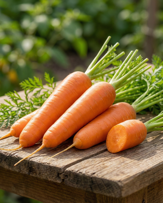 Winter Carrot Berlicum 2 (Daucus carota) – organic annual vegetable seeds from SeedsChoice