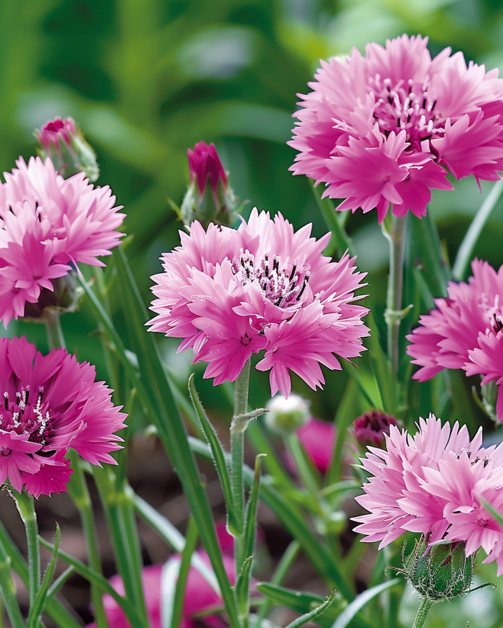 Cornflower Pink Ball seeds (Centaurea cyanus) – annual flower