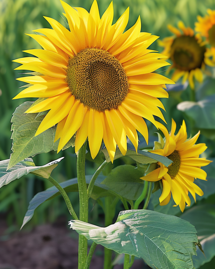 Sunflower Sunspot seeds (Helianthus annuus) – annual flower