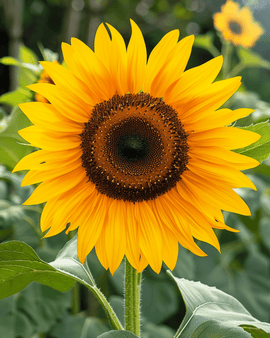 Sunflower Sunrich Orange F1 Seeds Helianthus Annuus Annual Pollenfree