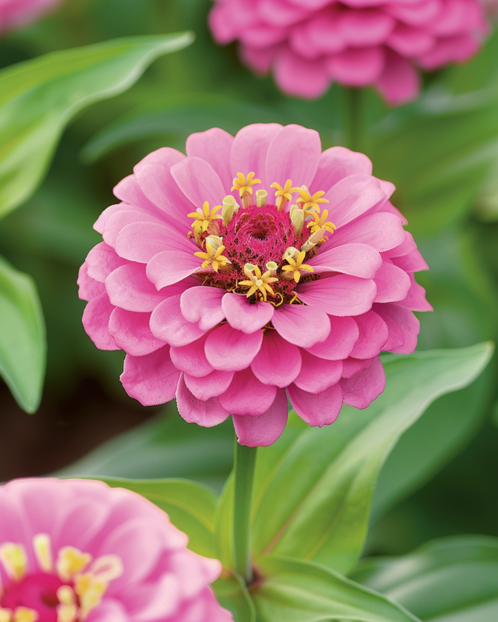 Lilliput Rose Gem seeds (Zinnia elegans) – annual