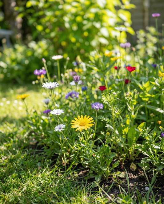 Wildflower Mix 5g Pack (Linum usitatissimum) – annual flower seeds from SeedsChoice