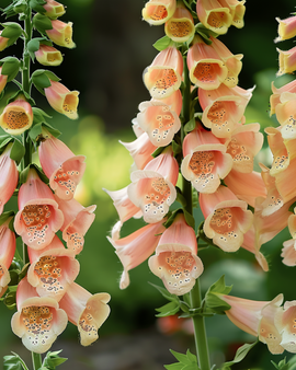 Digitalis Dalmatian Seeds Peach Biennial Digitalis Dalmatian F1