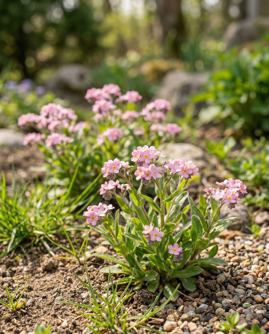 Forget Me Not Victoria Pink (Myosotis alpestris) – biennial flower seeds from SeedsChoice
