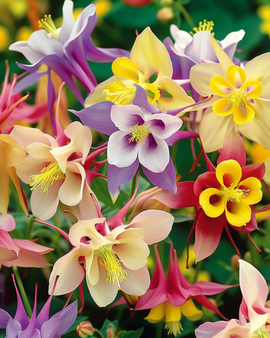 Columbine Seeds Mrs Scott Elliott Aquilegia Vulgaris Perennial