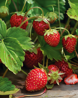 Alpine Strawberry Seeds Baron Von Solemacher Fragaria Vesca Perennial