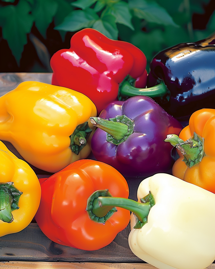 Sweet Pepper 5 Color Mixture seeds (Capsicum annuum) – annual vegetable