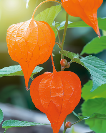 Chinese Lantern Orange Pods seeds (Physalis alkekengi) – perennial flower