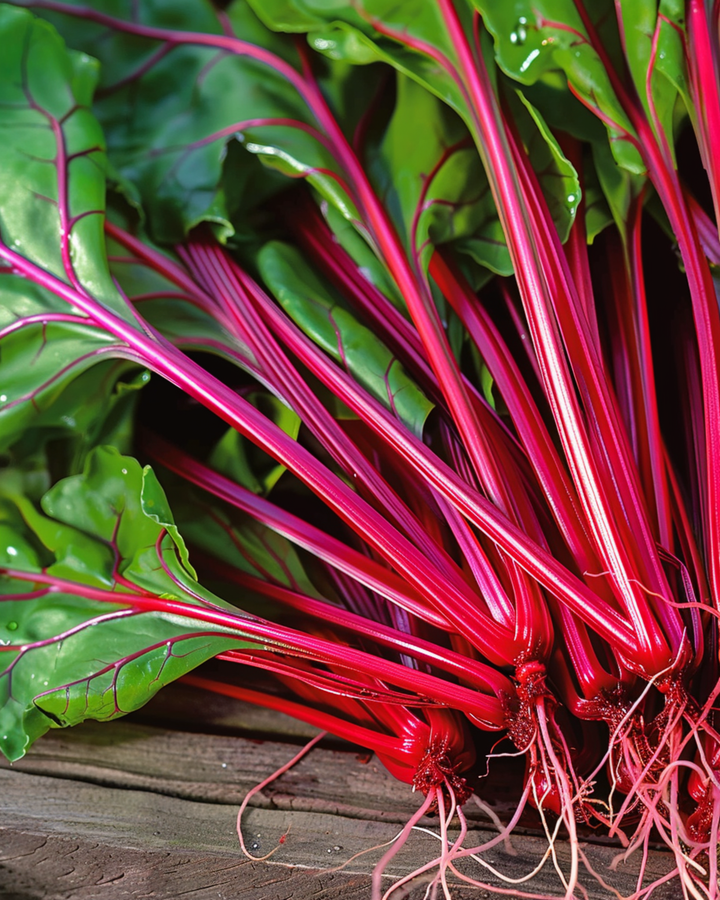 Swiss Chard Red Micro Leaf seeds (Beta vulgaris) – annual vegetable