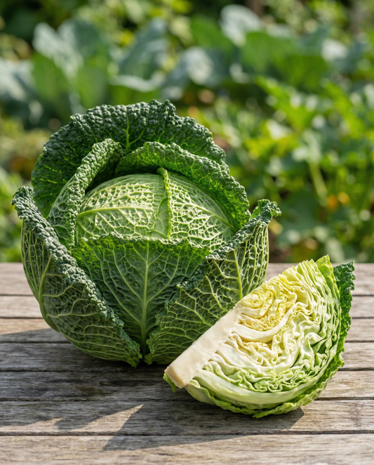 Savoy Cabbage Brussels (Brassica oleracea) – annual vegetable seeds from SeedsChoice