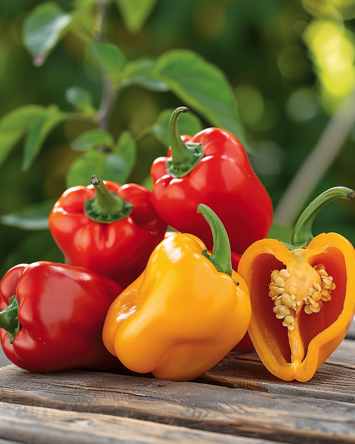 Baby Sweet Pepper Tinkerbell Mix seeds (Capsicum annuum) – annual vegetable