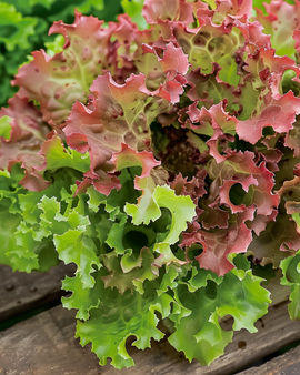 Lollo Rossa Lettuce Seeds Lactuca Sativa Annual