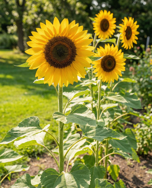 Giant Sunflower Giganteus (Helianthus annuus) – annual flower seeds from SeedsChoice