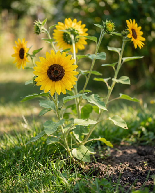 Sunflower Henri Wilde (Helianthus annuus) – annual flower seeds from SeedsChoice