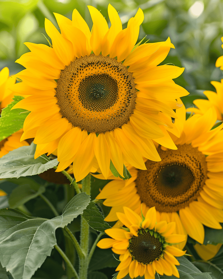 Sunflower Sunlit Bouquet Mix 75cm seeds (Helianthus annuus) – annual flower