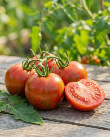 Tomato Tigerella (Solanum lycopersicum) – annual vegetable seeds from SeedsChoice