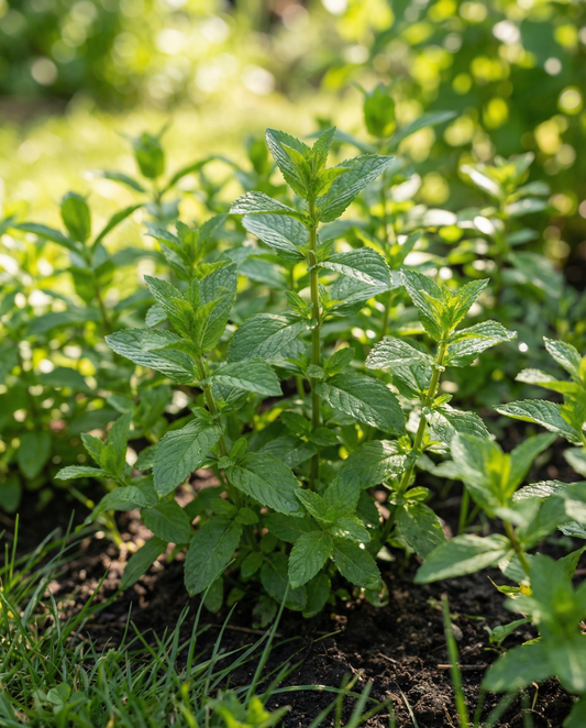 Peppermint Pelleted (Mentha piperita) – perennial herb seeds from SeedsChoice