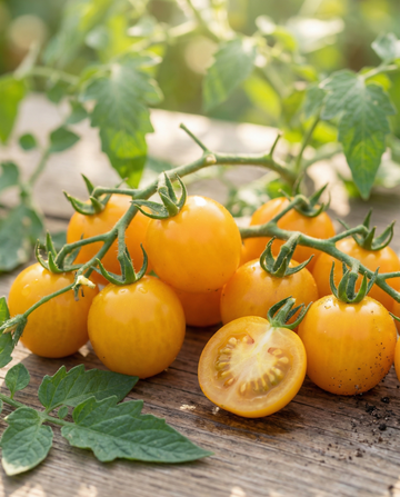 Cherry Tomato Cereza Amarilla (Solanum lycopersicum) – annual vegetable seeds from SeedsChoice