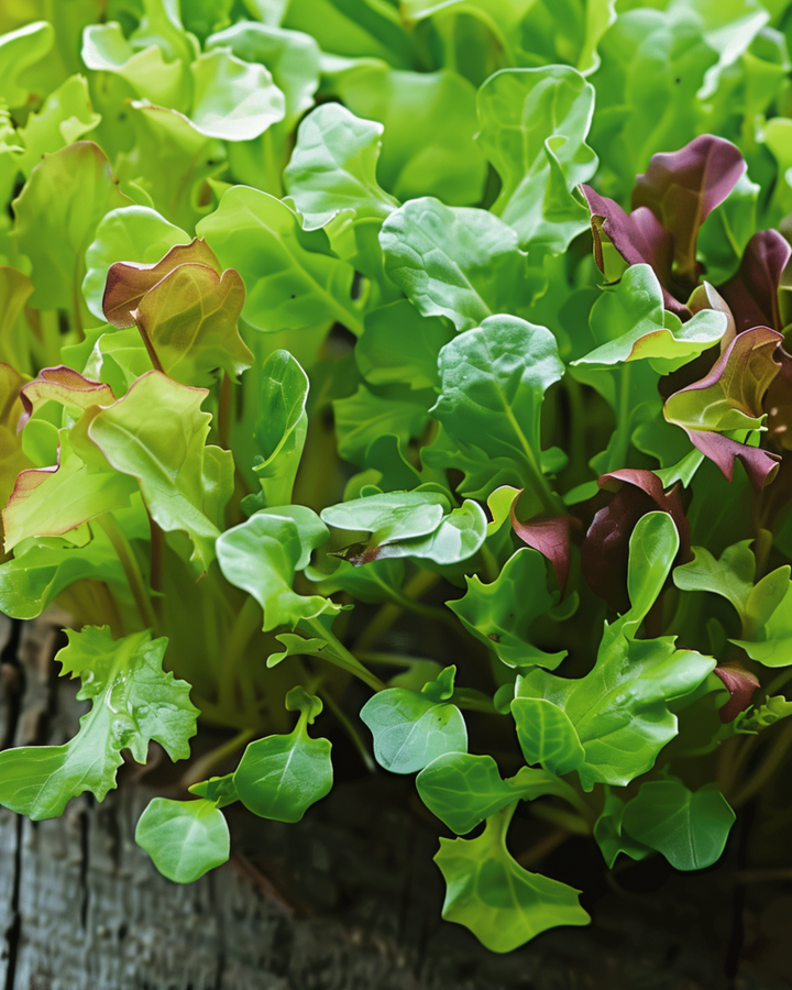 Lettuce Mixture Microgreens Baby Leaf Mix seeds (Lactuca sativa) – annual microgreens