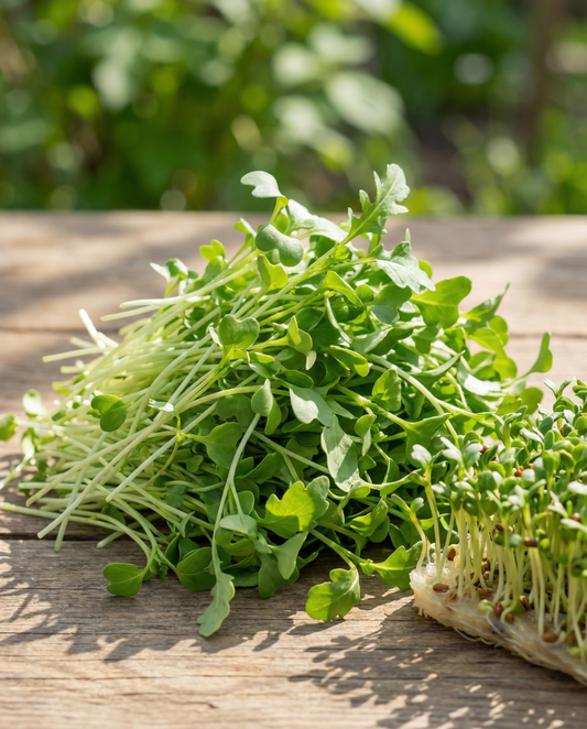 Rocket Sprouting (Eruca sativa) – organic annual sprouting seeds from SeedsChoice