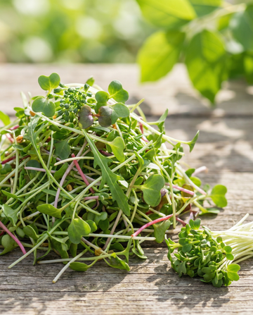 Spicy Sprouting Mix (Lactuca sativa) – organic annual sprouting seeds from SeedsChoice