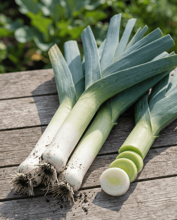 Leek Farinto Pelleted Winter (Allium porrum) – annual vegetable seeds from SeedsChoice