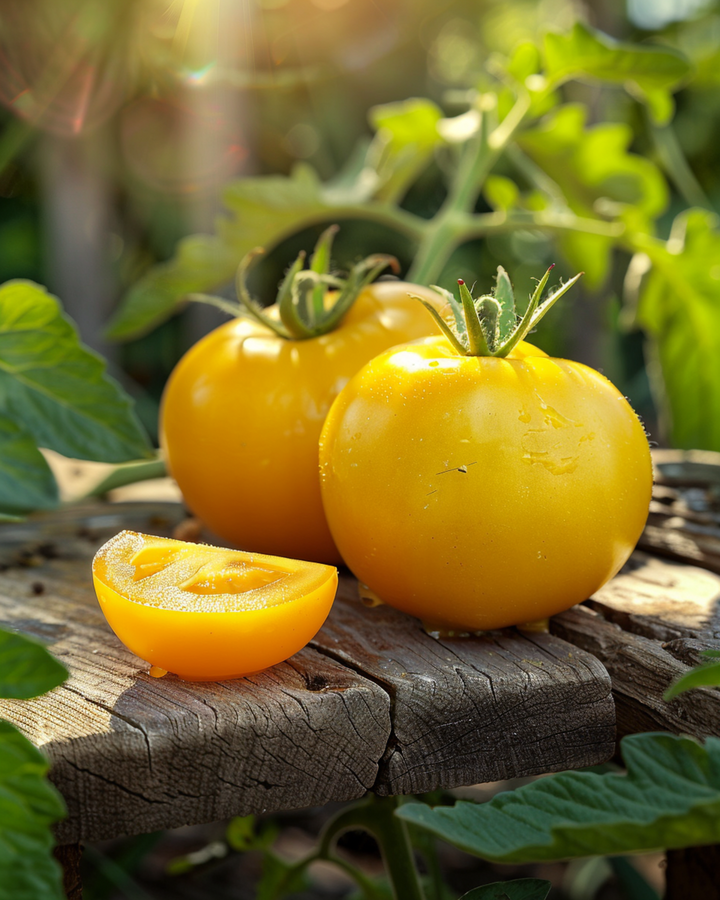 Yellow Tomato Golden Boy F1 Hybrid seeds (Solanum lycopersicum) – vegetable