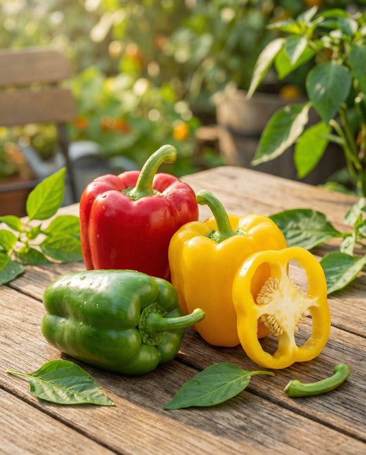 Pepper Mix Three Color (Capsicum annuum) – vegetable seeds from SeedsChoice