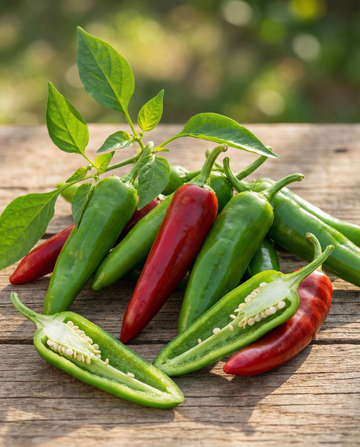Friggitello Pepper Early (Capsicum annuum) – vegetable seeds from SeedsChoice