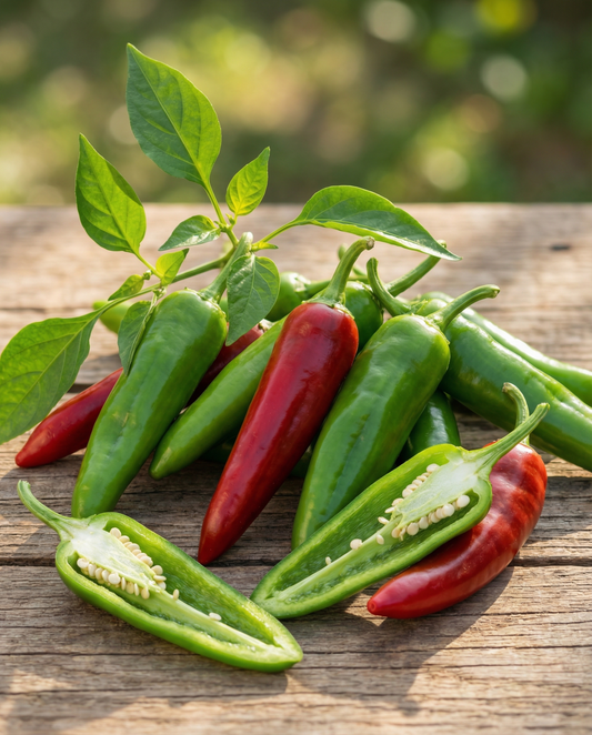 Friggitello Pepper Early (Capsicum annuum) – vegetable seeds from SeedsChoice