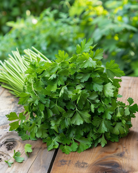 Parsley Giant Of Naples Seeds Petroselinum Crispum Biennial Herb