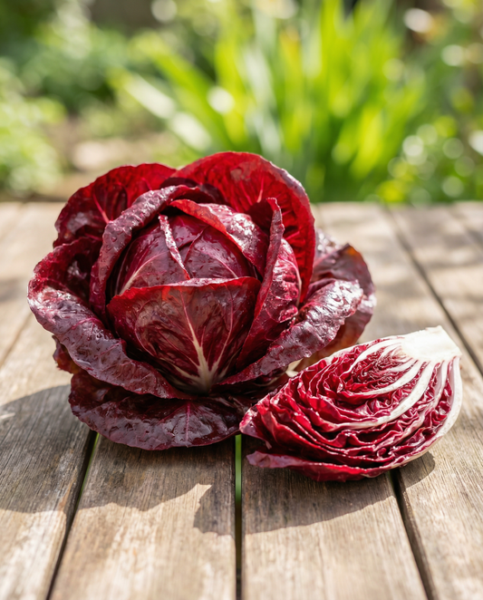 Leaf Chicory Orchidea Rossa Red (Cichorium intybus) – vegetable seeds from SeedsChoice