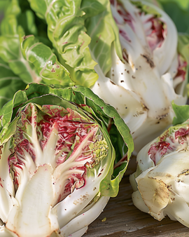 Leaf Chicory Seeds Variegata Di Lusia Cichorium Intybus Annual