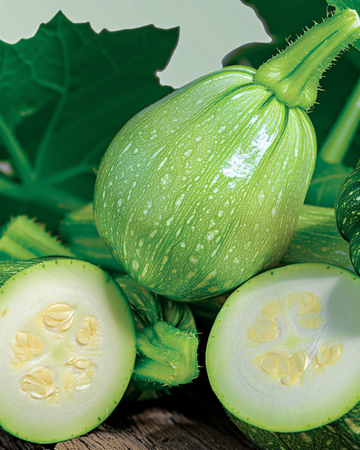 Courgette Tondo Nizza seeds (Cucurbita pepo) – annual vegetable