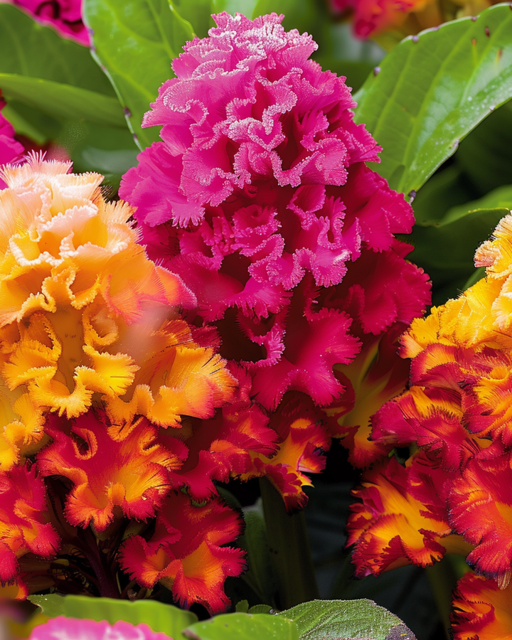 Cockscomb seeds (Celosia argentea) – annual mix