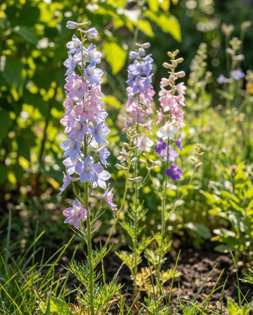 Larkspur Imperial Mixed (Delphinium consolida) – annual mix seeds from SeedsChoice