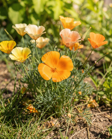 Eschscholtzia Single Mixed (Eschscholzia californica) – annual flower seeds from SeedsChoice