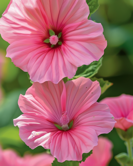 Mallow Seeds Lavatera Trimestris Rose Red Annual