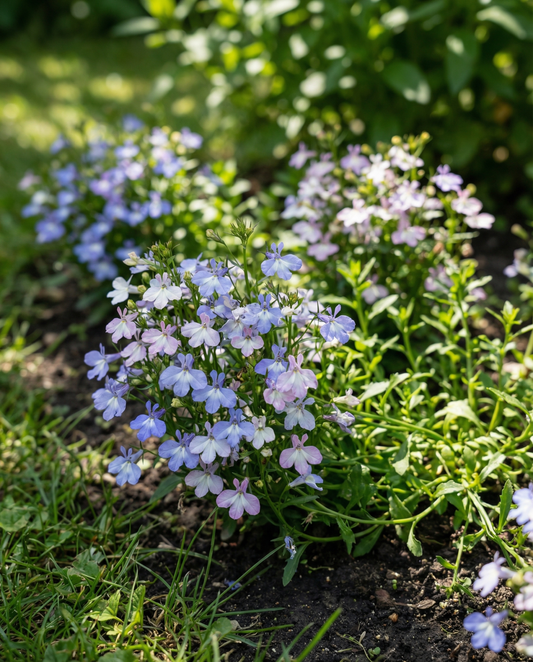 String Of Pearls Mixed (Lobelia erinus) – annual mix seeds from SeedsChoice