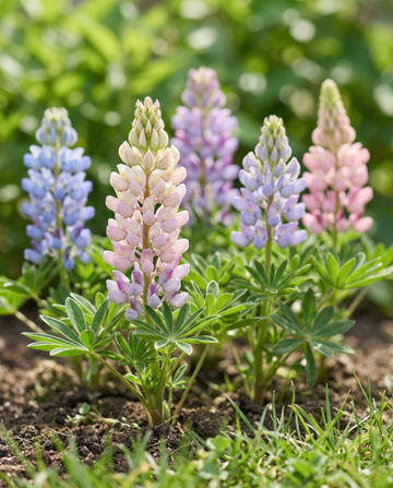 Lupin Pixie Delight (Lupinus nanus) – annual flower seeds from SeedsChoice
