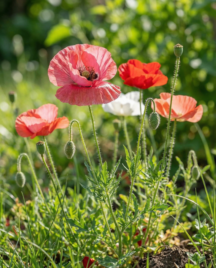 Poppy Mixed Mix seeds (Papaver rhoeas) – annual flower