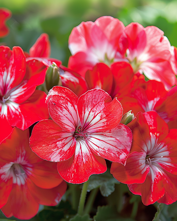 Geranium Bright Eyes F1 seeds (Pelargonium zonale) – annual