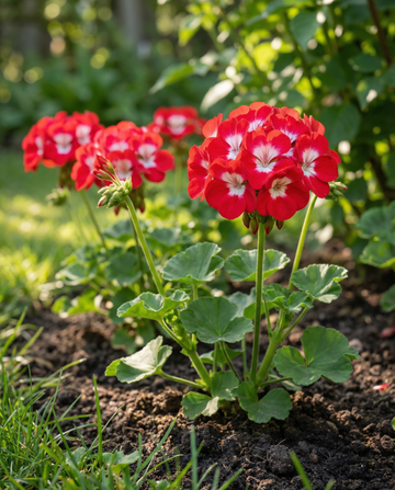 Geranium Bright Eyes F1 (Pelargonium zonale) – annual seeds from SeedsChoice