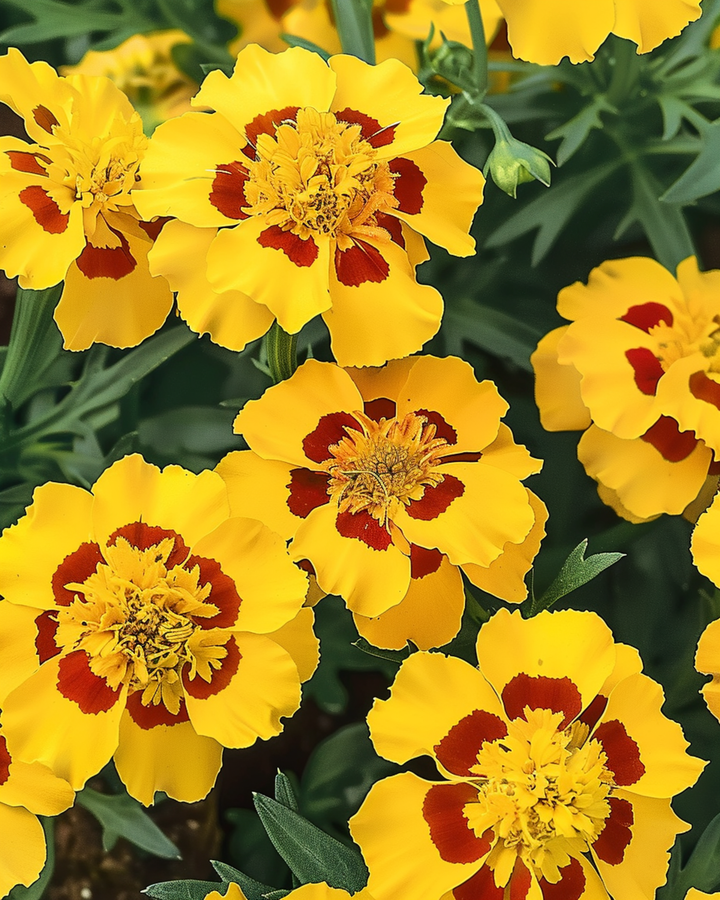 French Marigold Naughty Marietta seeds (Tagetes patula) – annual flower